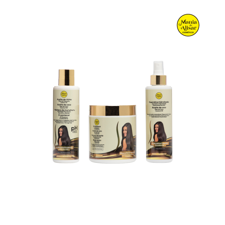 Pre-Chemical Kit, Mask, Acidifier, and Liquid Keratin